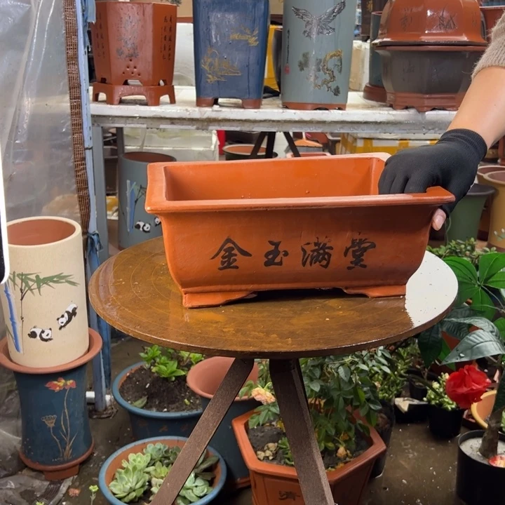 32红马槽花盆花盆花盆