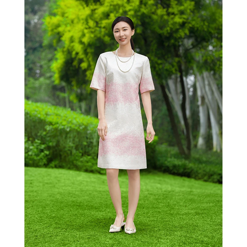 刘老师专属黎姿时尚连衣裙LPOL7005-10