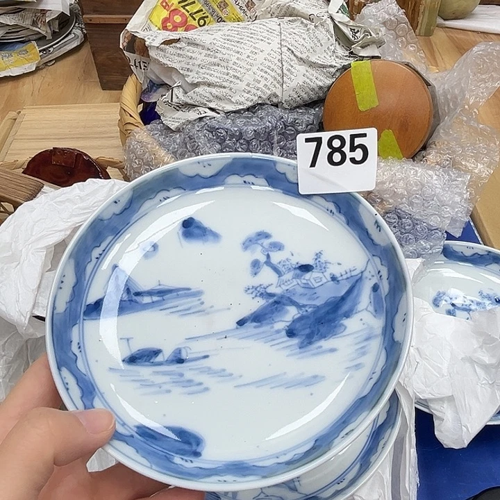 瓷片呀工艺品摆件瓷器摆件正能量