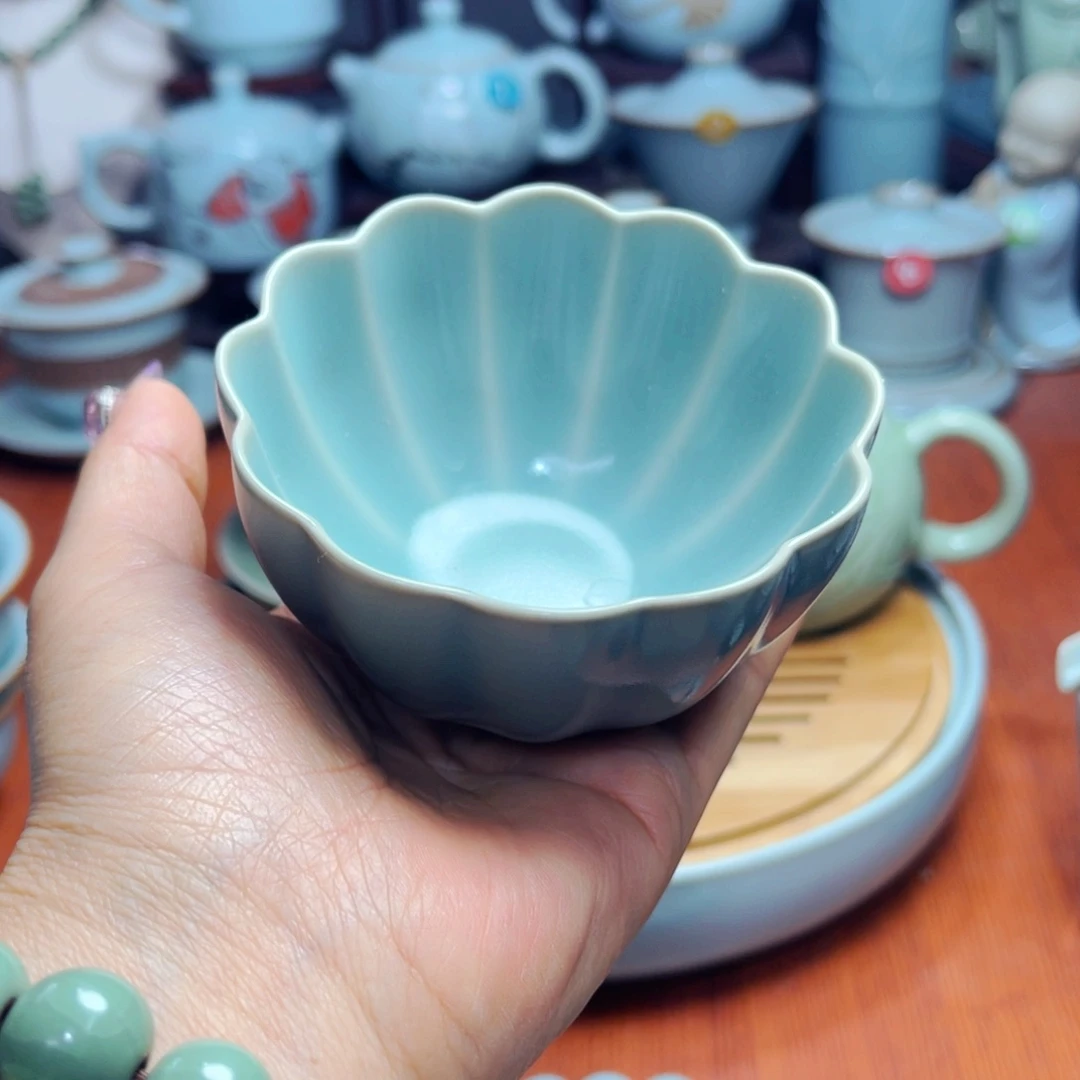 【闪购商品】汝瓷天青，天青，单壶，