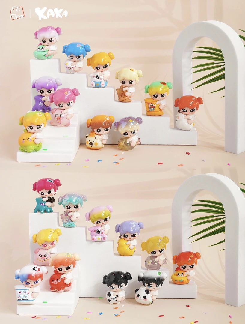 【帮拆】XAXA抱一吓吓系列mini盲盒潮玩具可爱公仔手办摆件