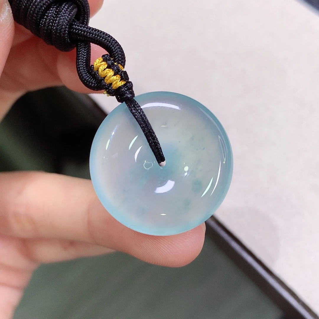 翡翠未镶嵌颈饰23.8-5.7