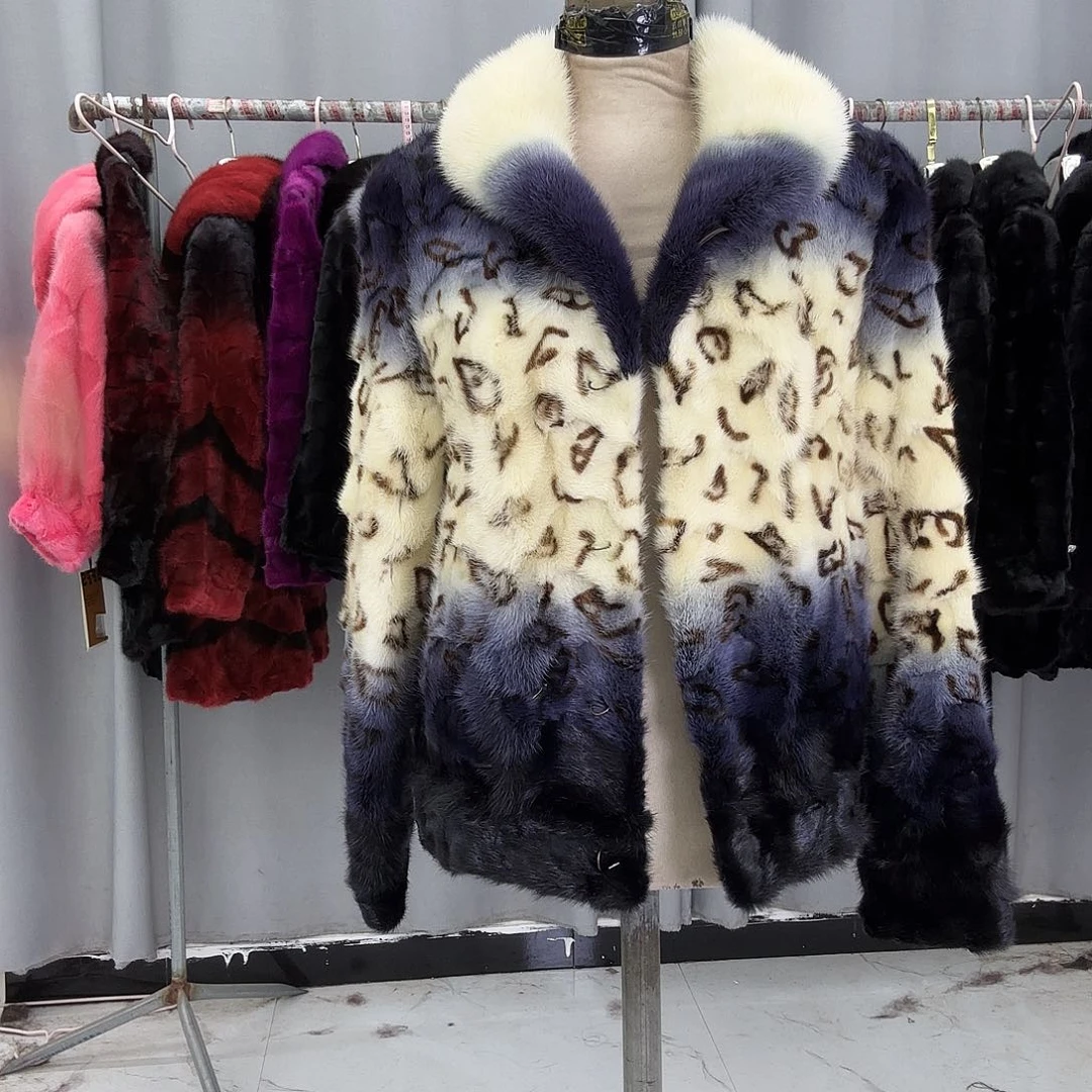 水貂拼貂真皮真毛