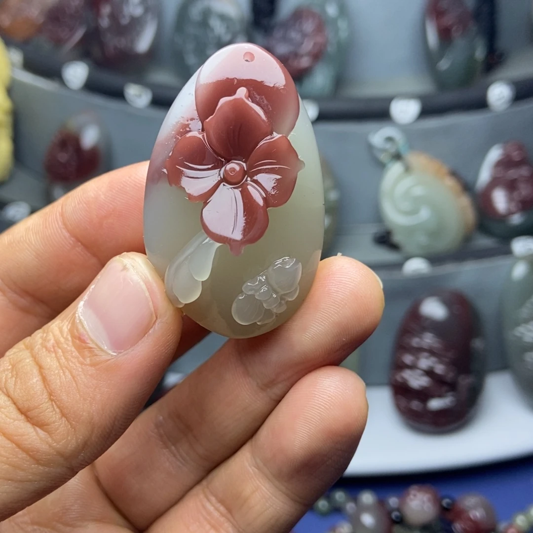 玛瑙/玉髓未镶嵌颈饰