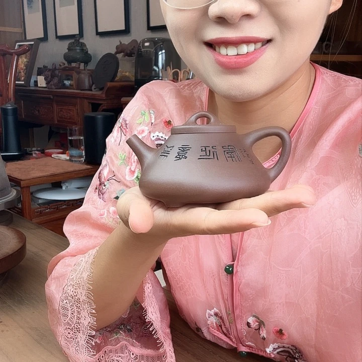 茶壶紫砂栋*子冶乌金泥