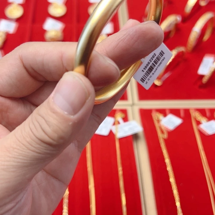 吊坠足银足银手镯60#33.99克