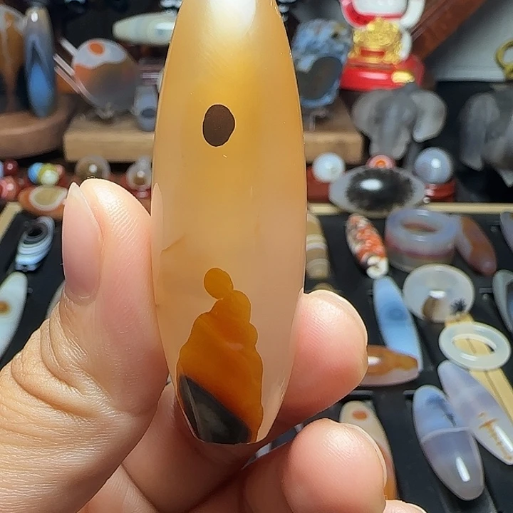 未镶嵌颈饰玛瑙/玉髓