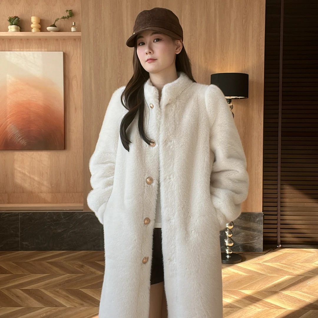 简约少女冬季风衣外套