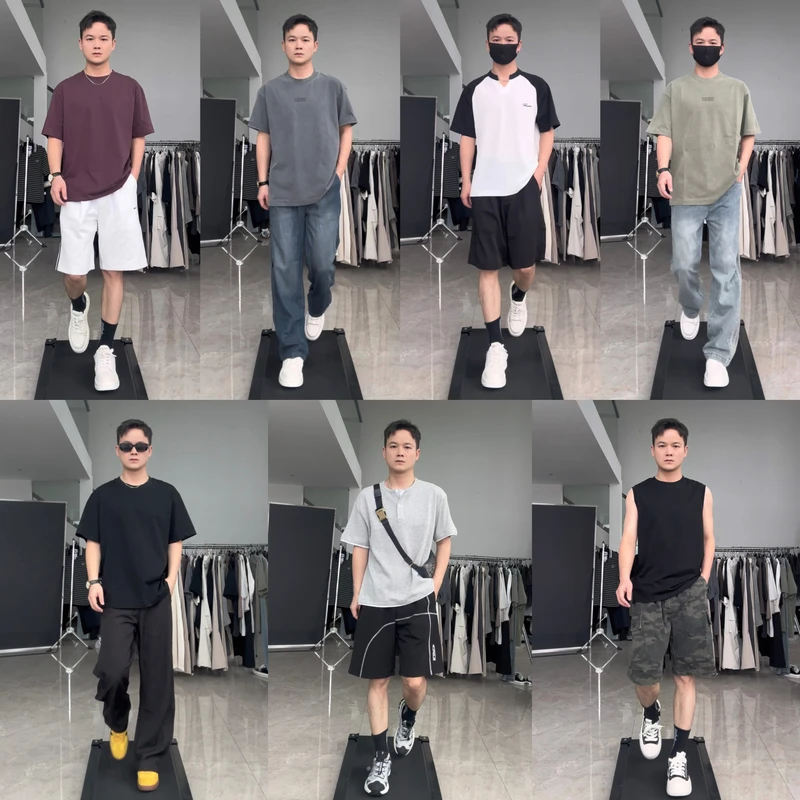 方向的向 视频同款 7套夏季新款博主同款搭配好组合装两件套装