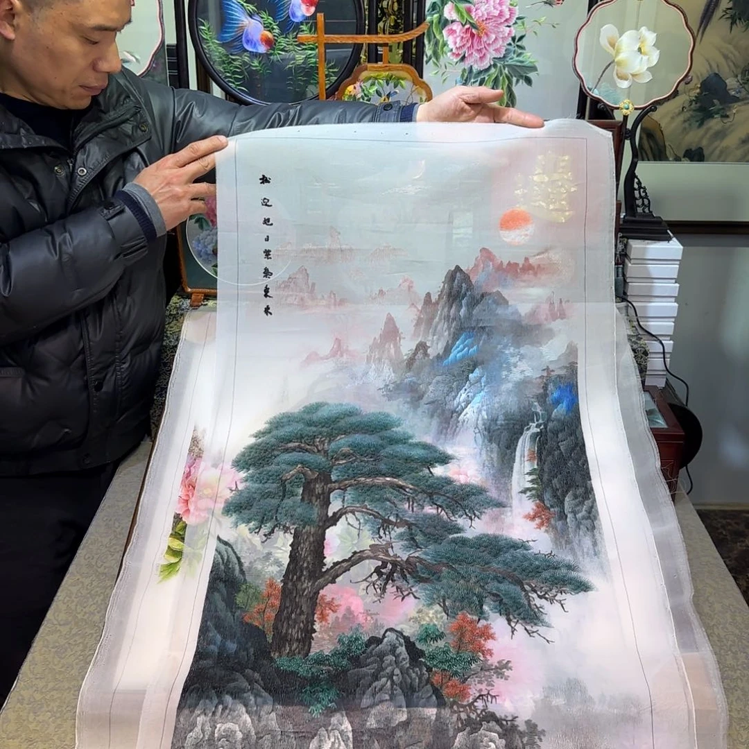 刺绣刺绣工艺精湛