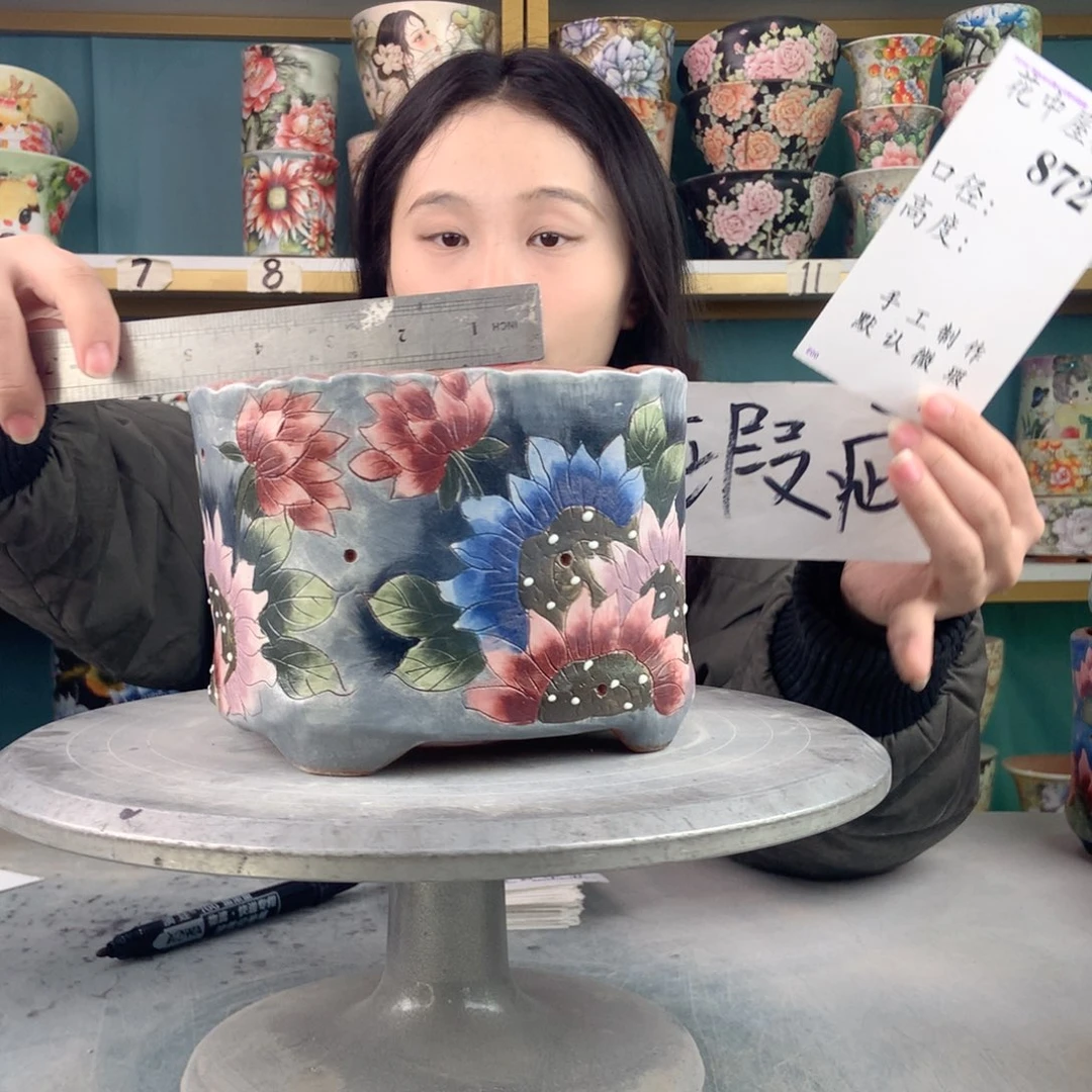 罐景德镇手工瑕疵872