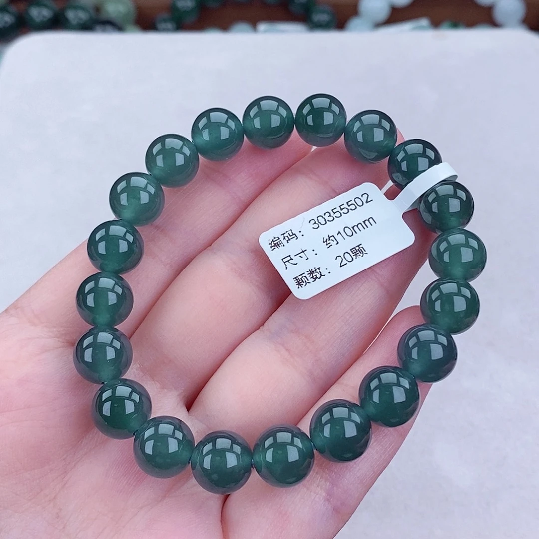 翡翠未镶嵌毛衣链