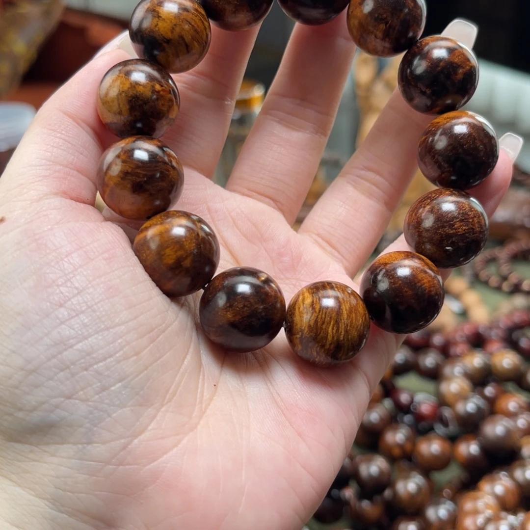 贡木手串/手链1.8黑油微瑕275