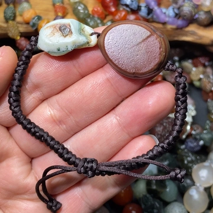 玛瑙/玉髓合金手链