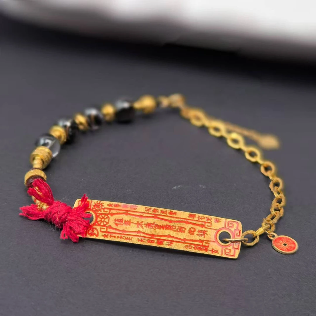 [琪钰] 18K金太牌黑银钛手链-L240121955