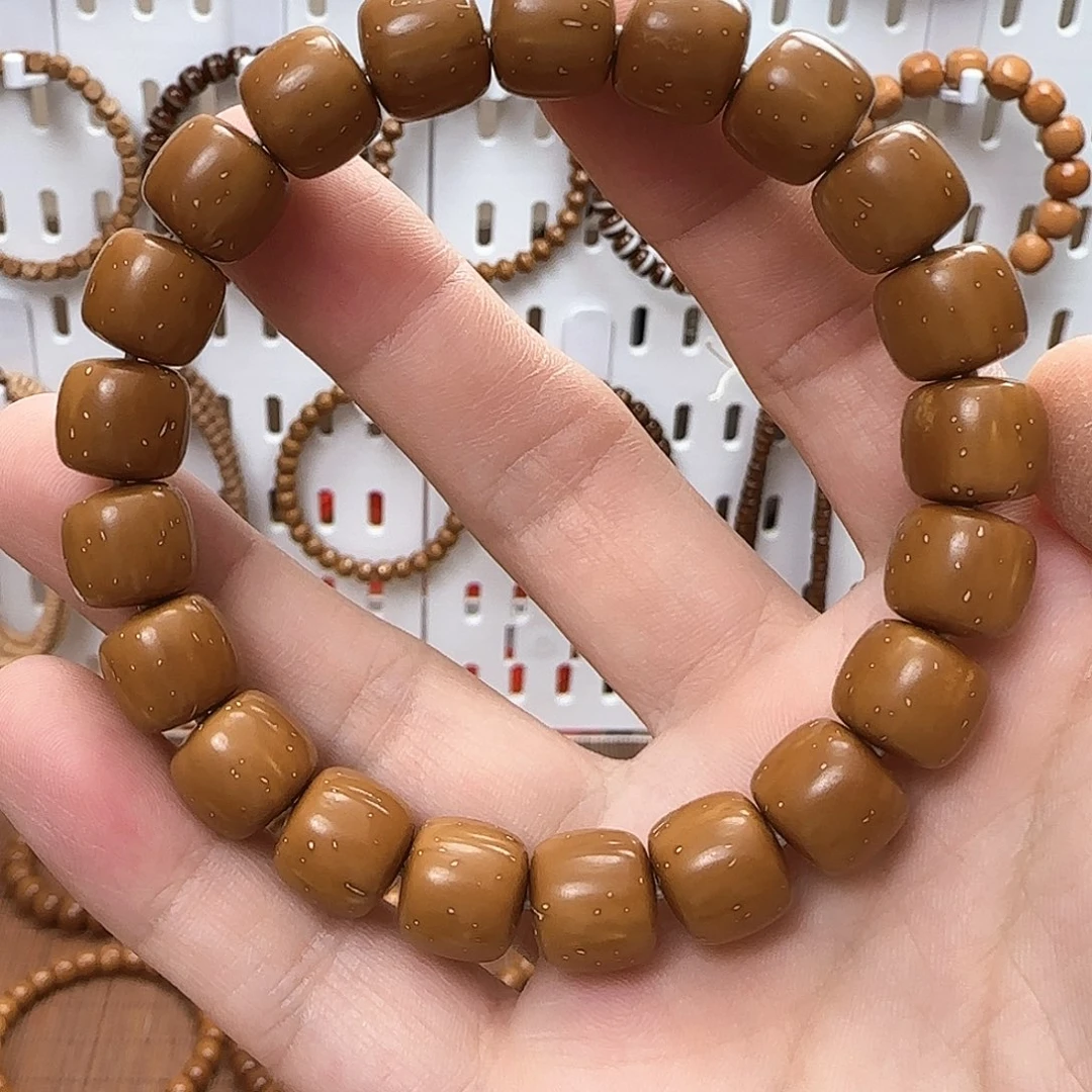 手串紫金鼠11.5mm实心桶珠