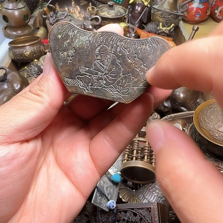 铜器办公室茶室摆件