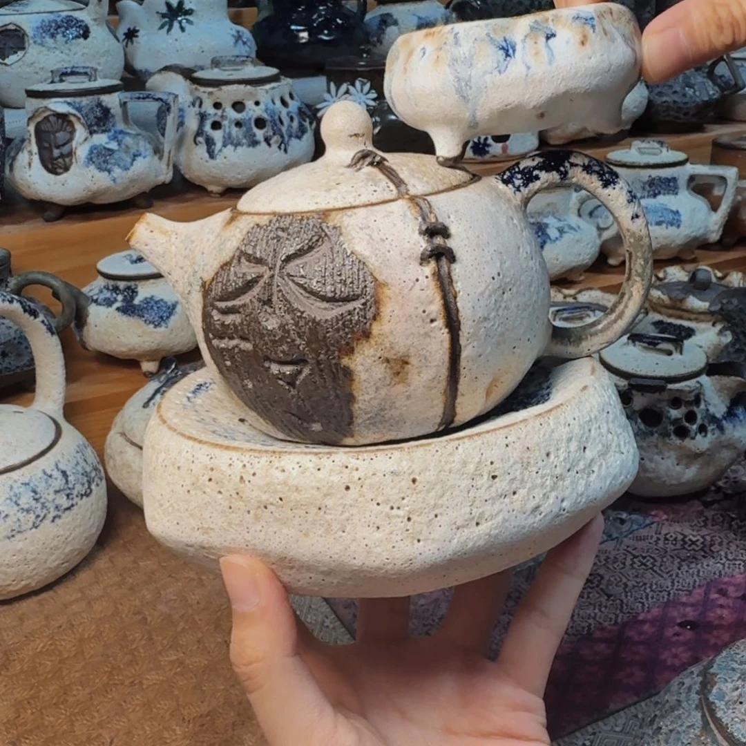 ?*拙艺坊一壶带一杯手雕孤品