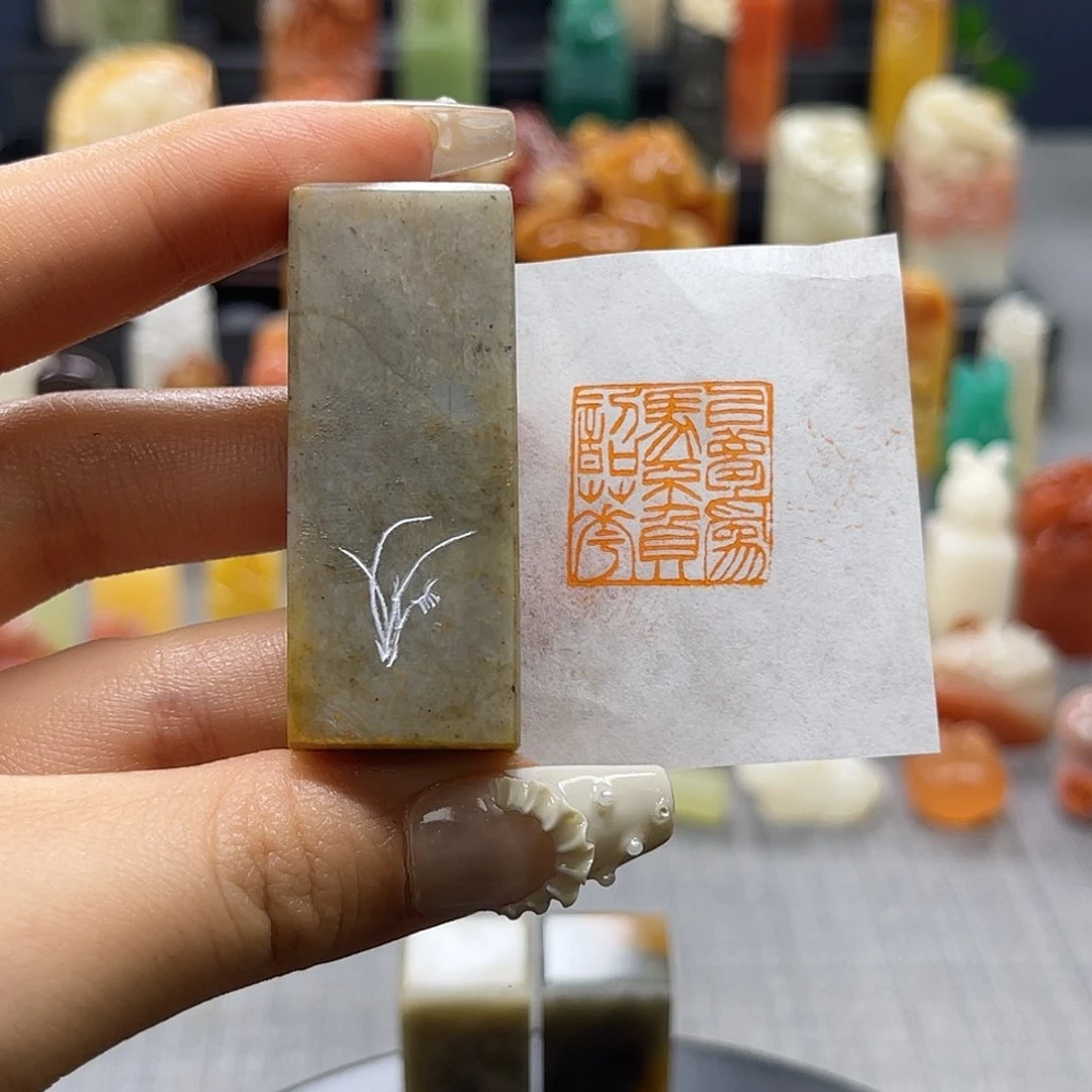 寿山石印石包邮包刻6013