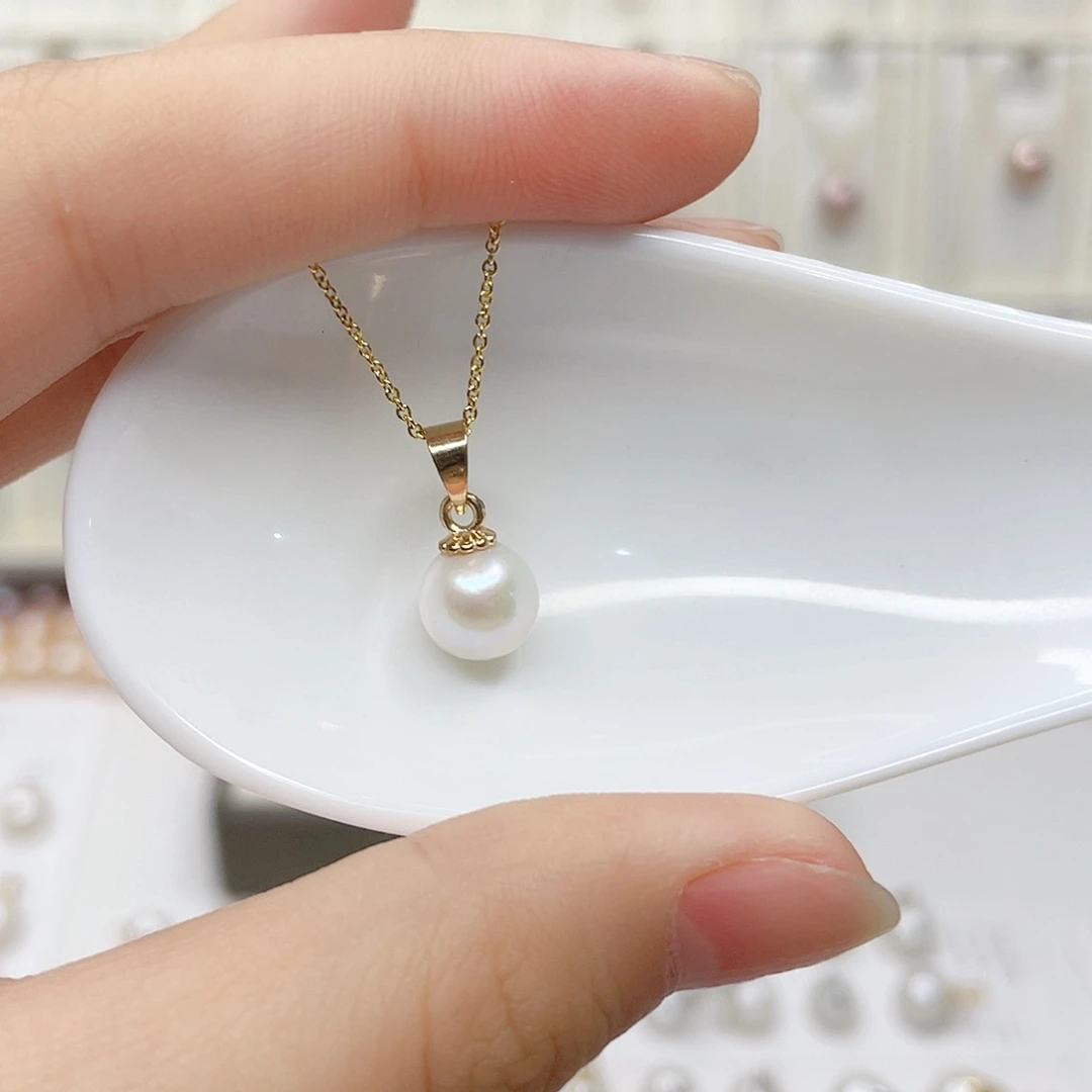 淡水珍珠合金吊坠(赠链)