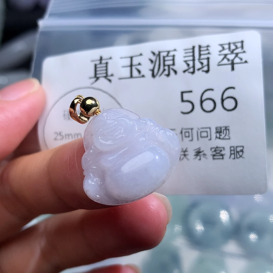 翡翠未镶嵌颈饰566
