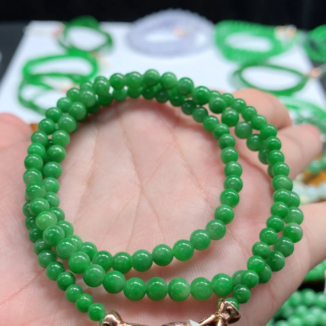 未镶嵌手链翡翠翡翠