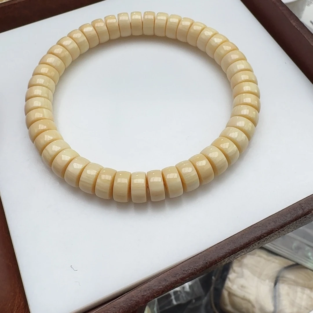 猛犸象牙手串/手链/手镯008 乳牙药片