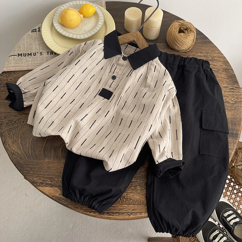 童装男童春秋季套装2025新款洋气婴儿童男宝宝秋装韩版长袖两件套