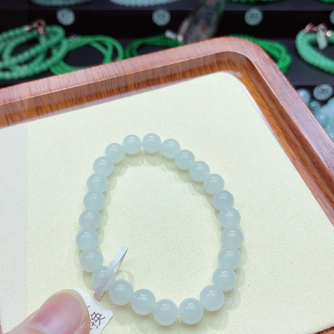 未镶嵌手链翡翠翡翠