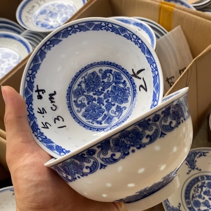 碗景德镇高温细白瓷餐具