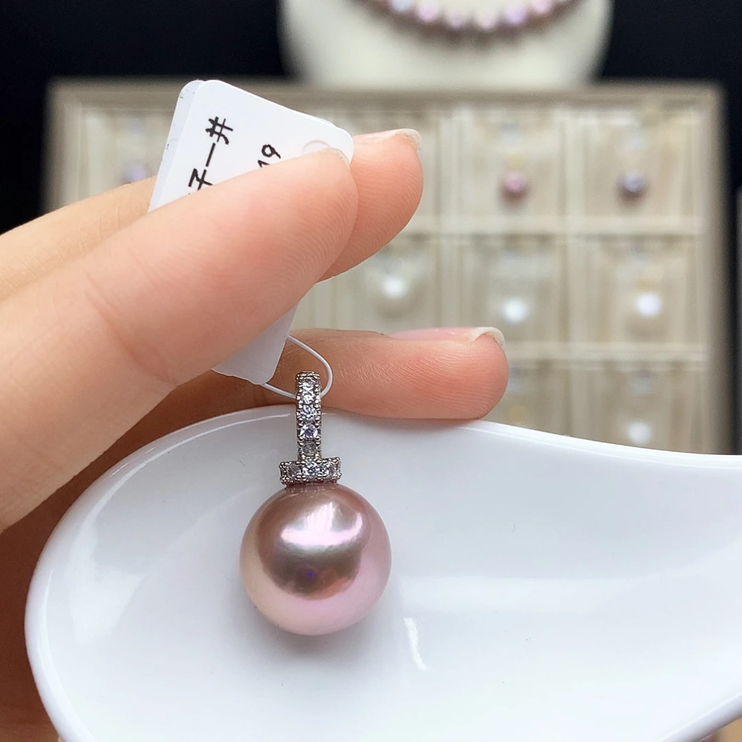 颈饰合金淡水珍珠