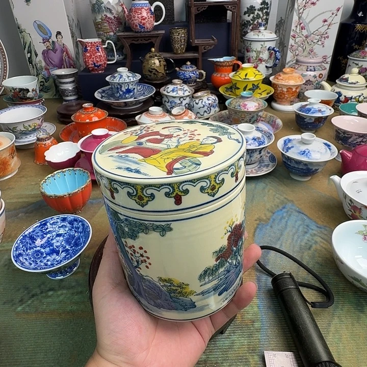 摆件景德镇陶瓷老厂瓷55