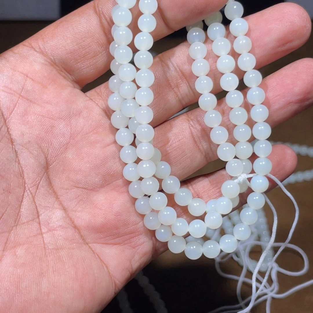 无***道和田玉（白玉）未镶嵌颈饰