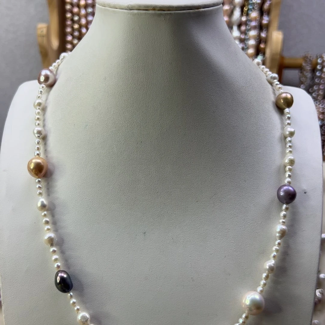 手绳合金淡水珍珠