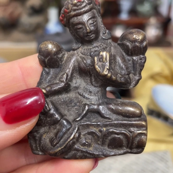 铜中古工艺品摆件