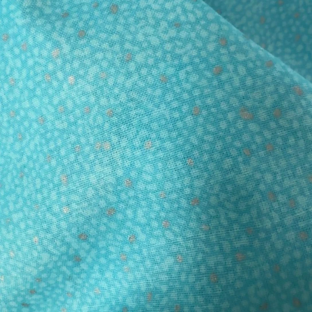 品牌纯棉平布1米长X1.1米宽64.11烫金