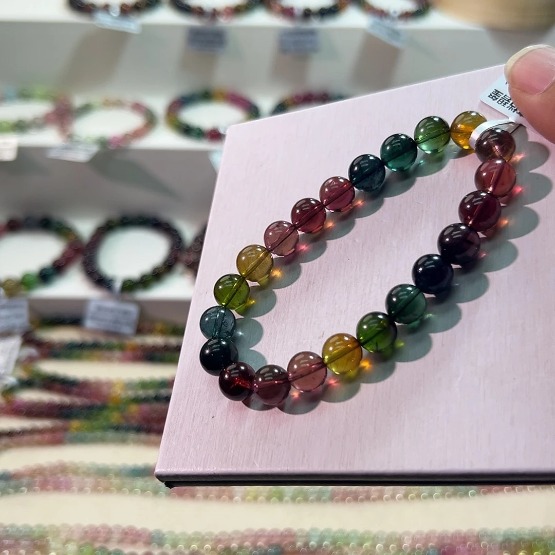 未镶嵌碧玺手链碧玺