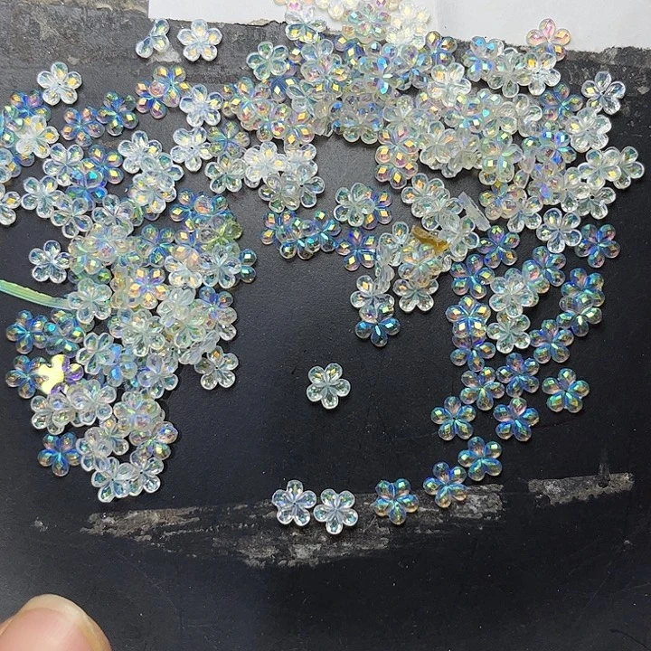 非金属ab彩小花200个
