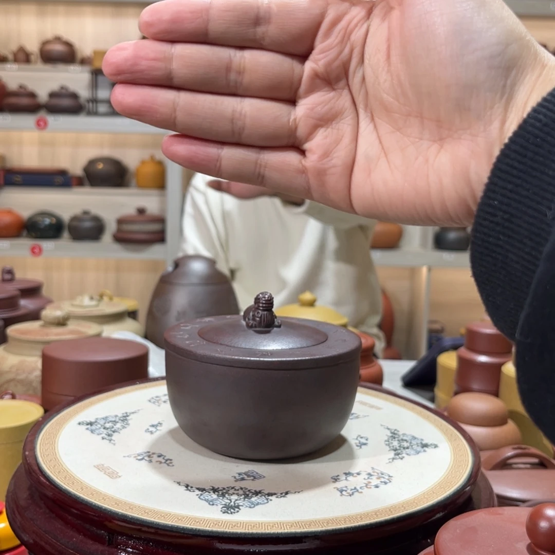 紫砂茶叶罐紫砂罐