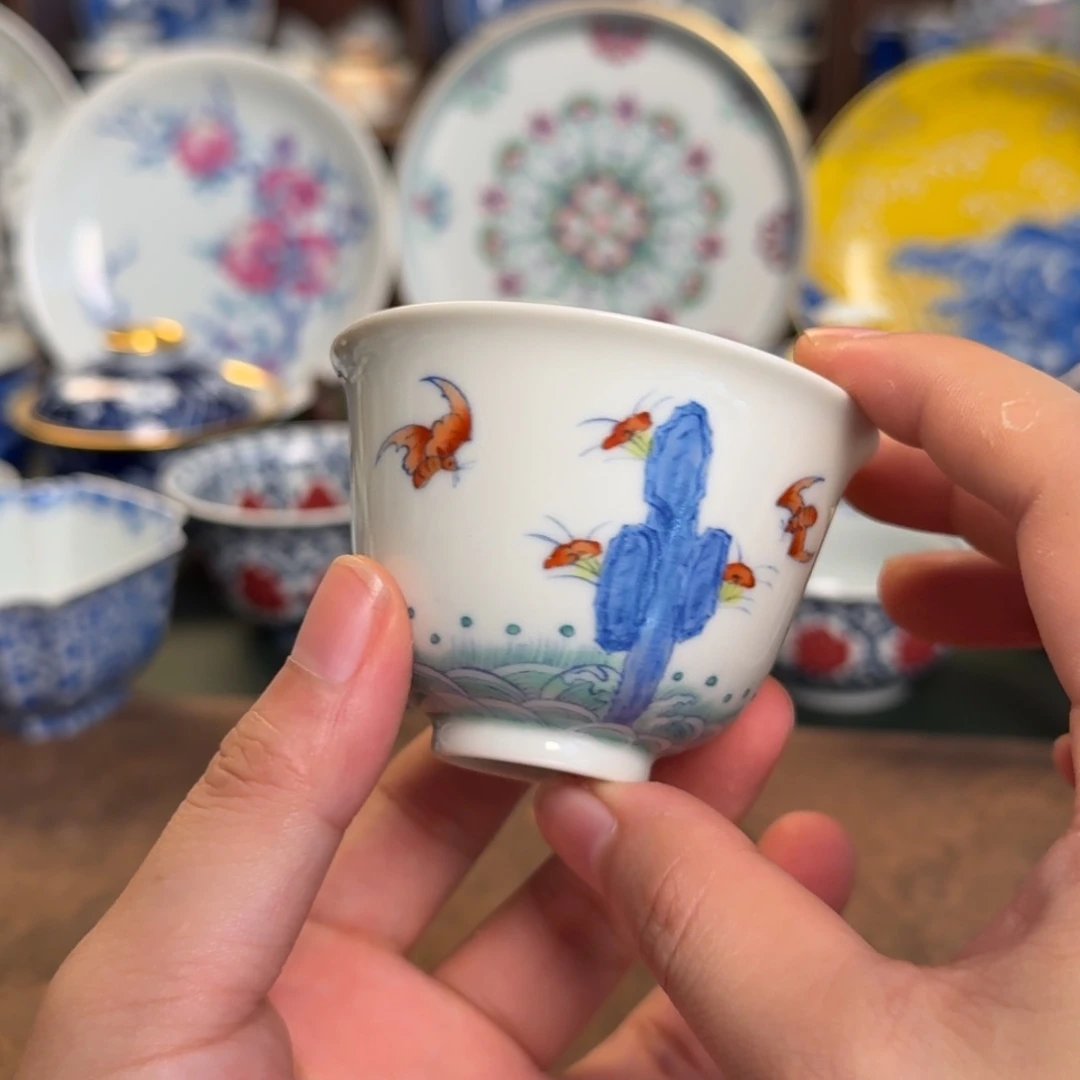 纯手工手绘陶瓷茶具