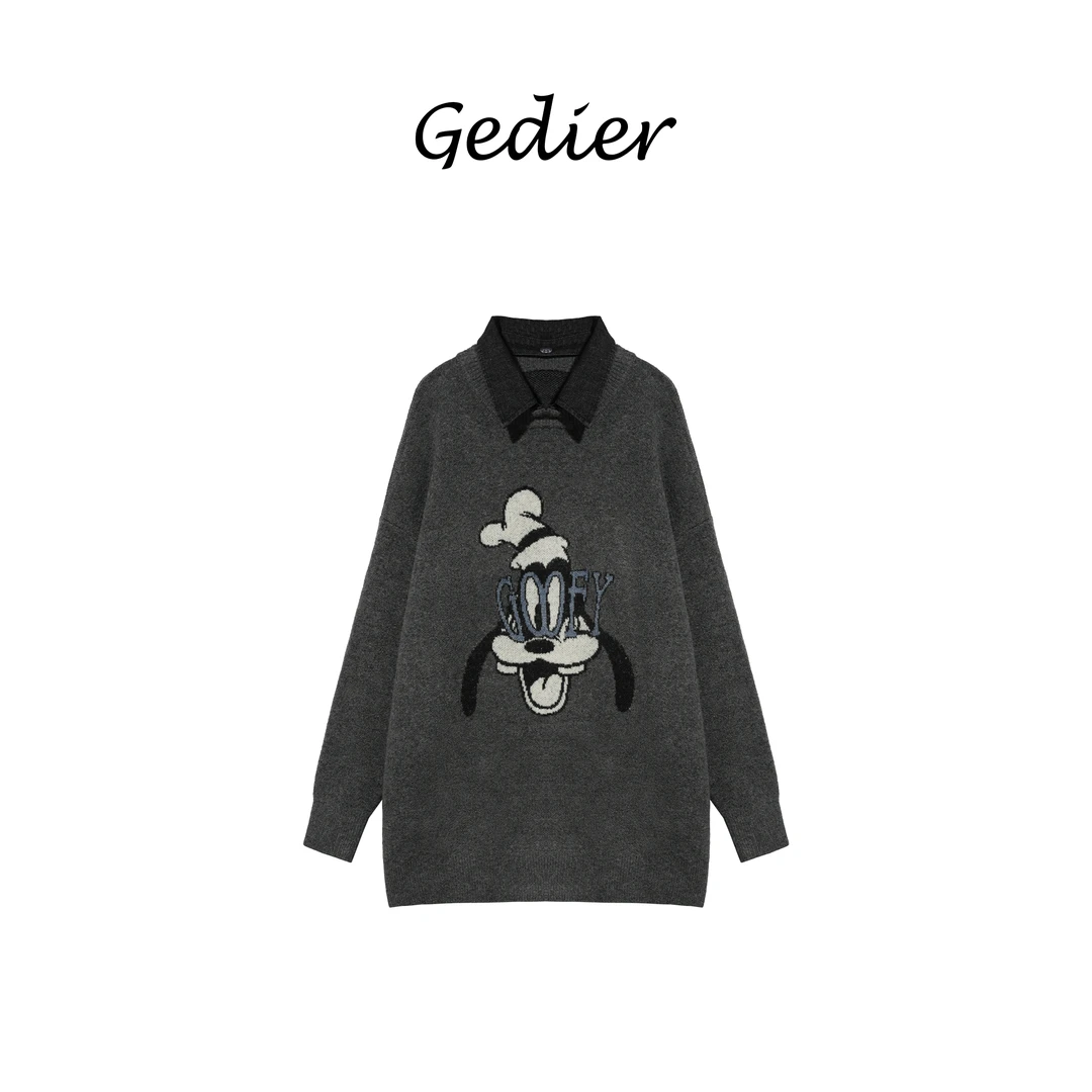 【歌蒂尔Gedier】女士高级立领毛衣 XGF50200Y