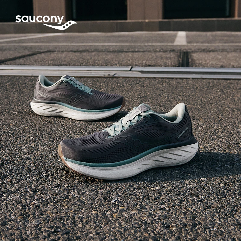 Saucony索康尼2025年新款RIDE驭途18缓震透气慢跑耐磨训练跑步鞋