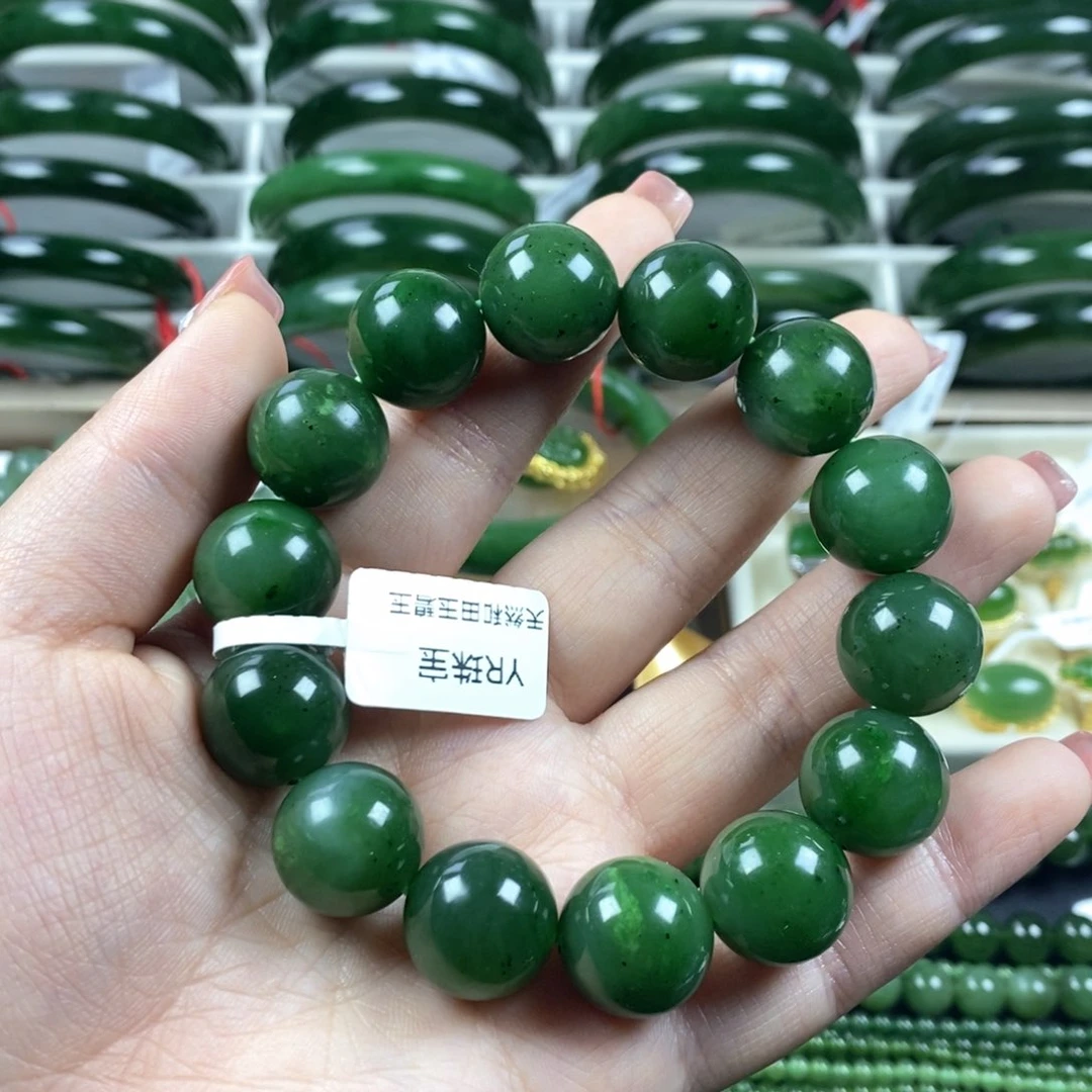 和田玉（碧玉）手串未镶嵌