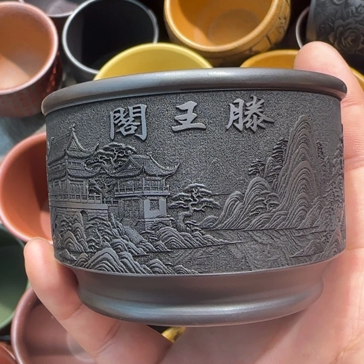 茶杯紫砂全手工制作工艺