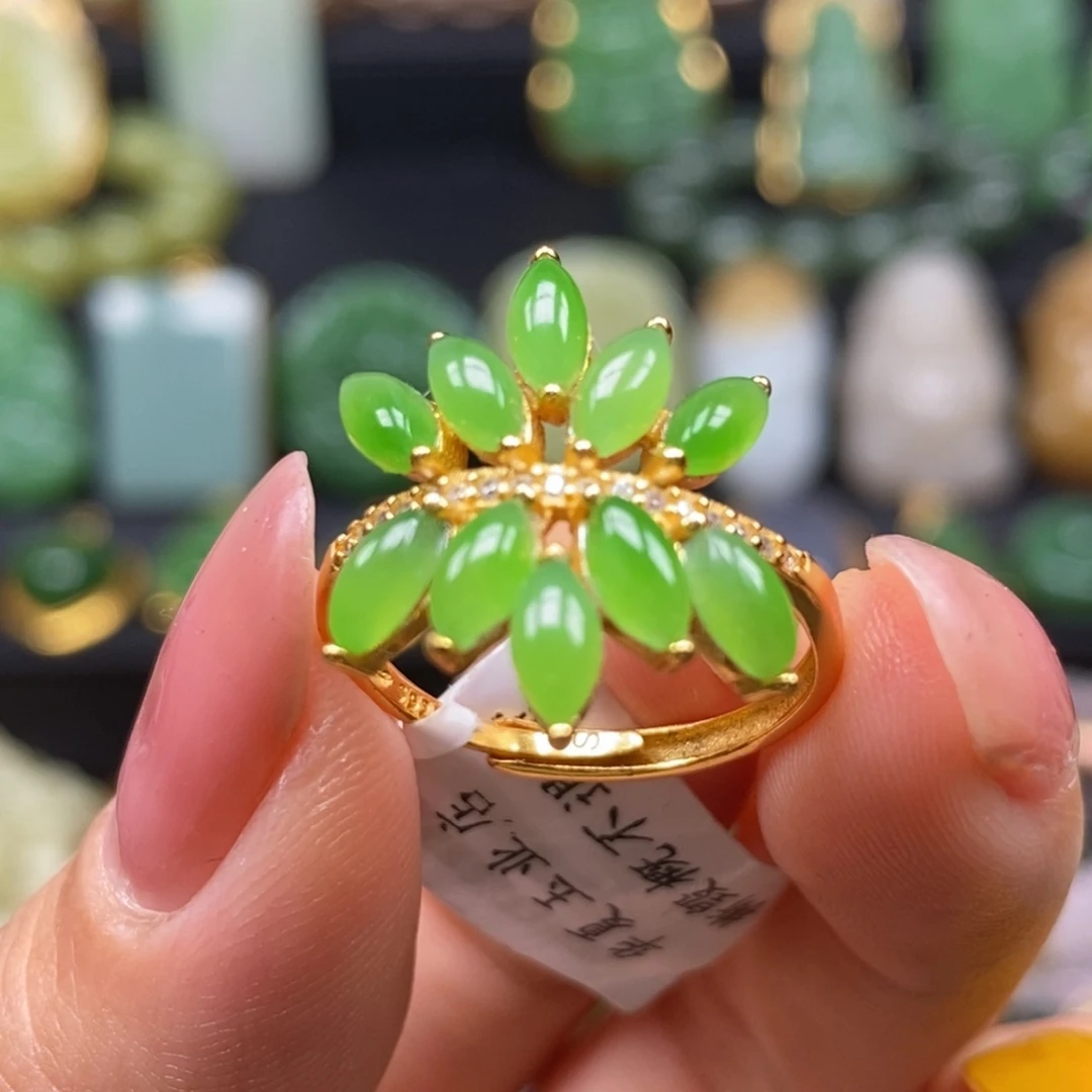和田玉银S925镶嵌颈饰