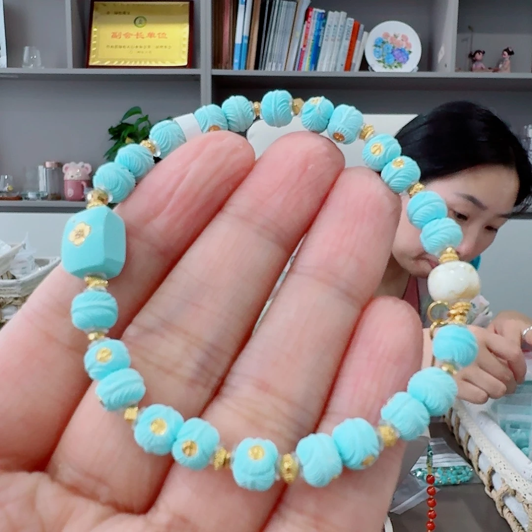未镶嵌绿松石珠宝奇石