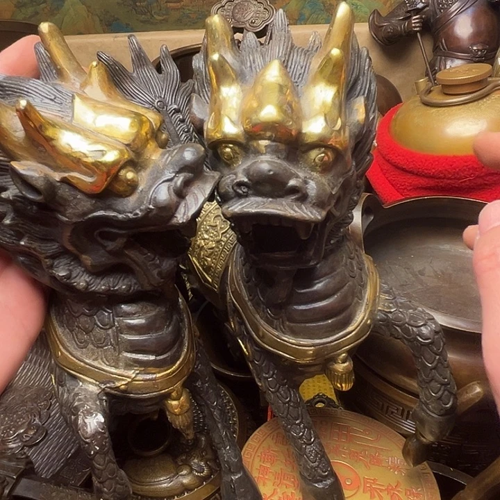 精美铜器批发档口