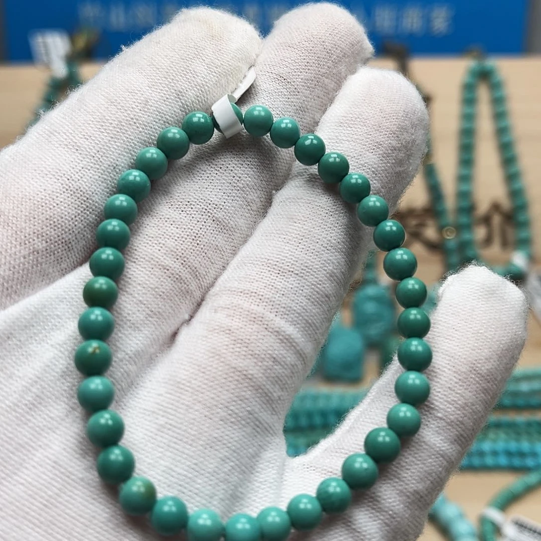 绿松石圆珠未镶嵌