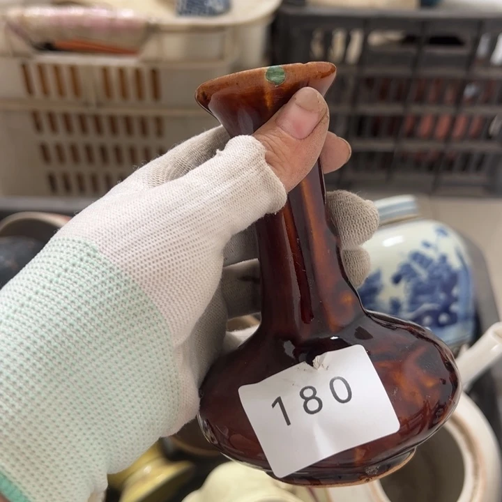 蓝**画工艺品摆件三180