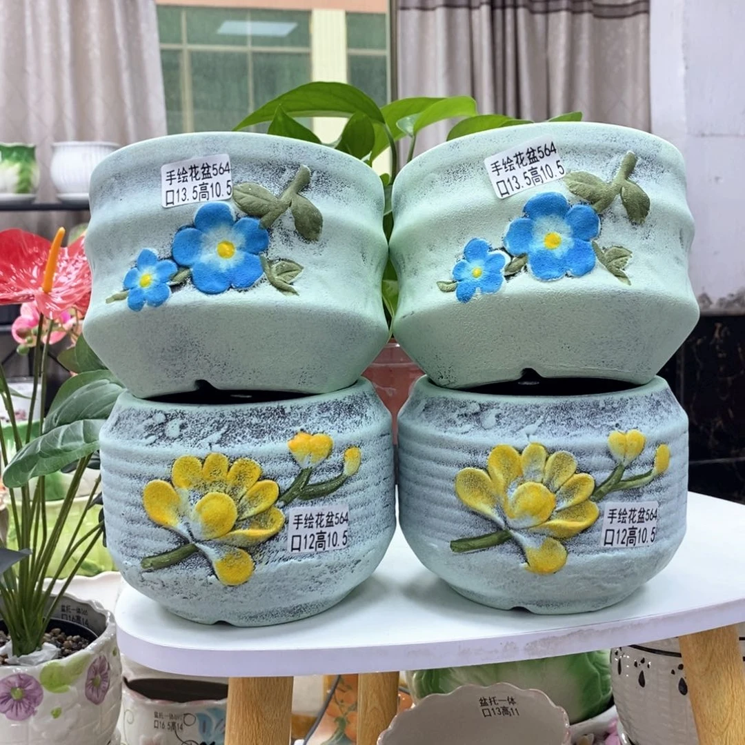 @陶瓷花盆@@5564